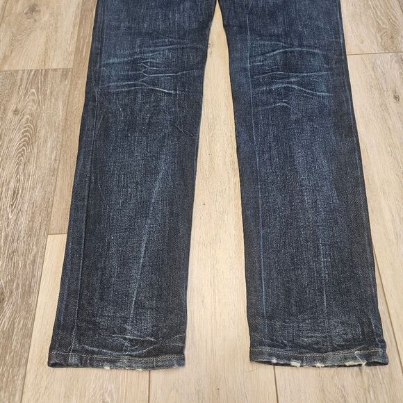 Diesel Matic Stretch Denim Jeans Dark Wash Straight Relaxed Women's 31 - Picture 7 of 12